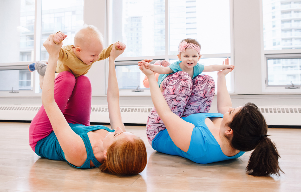 Mama Powertraining Med Barn 2